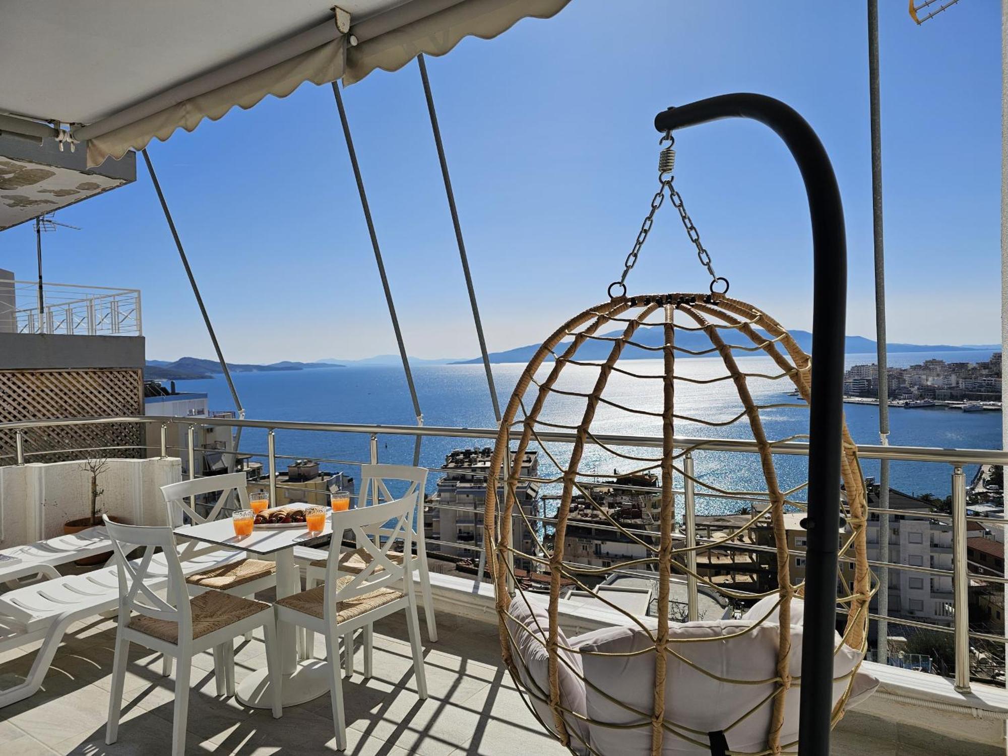 Panorama View Apartments Sarandë Exterior foto
