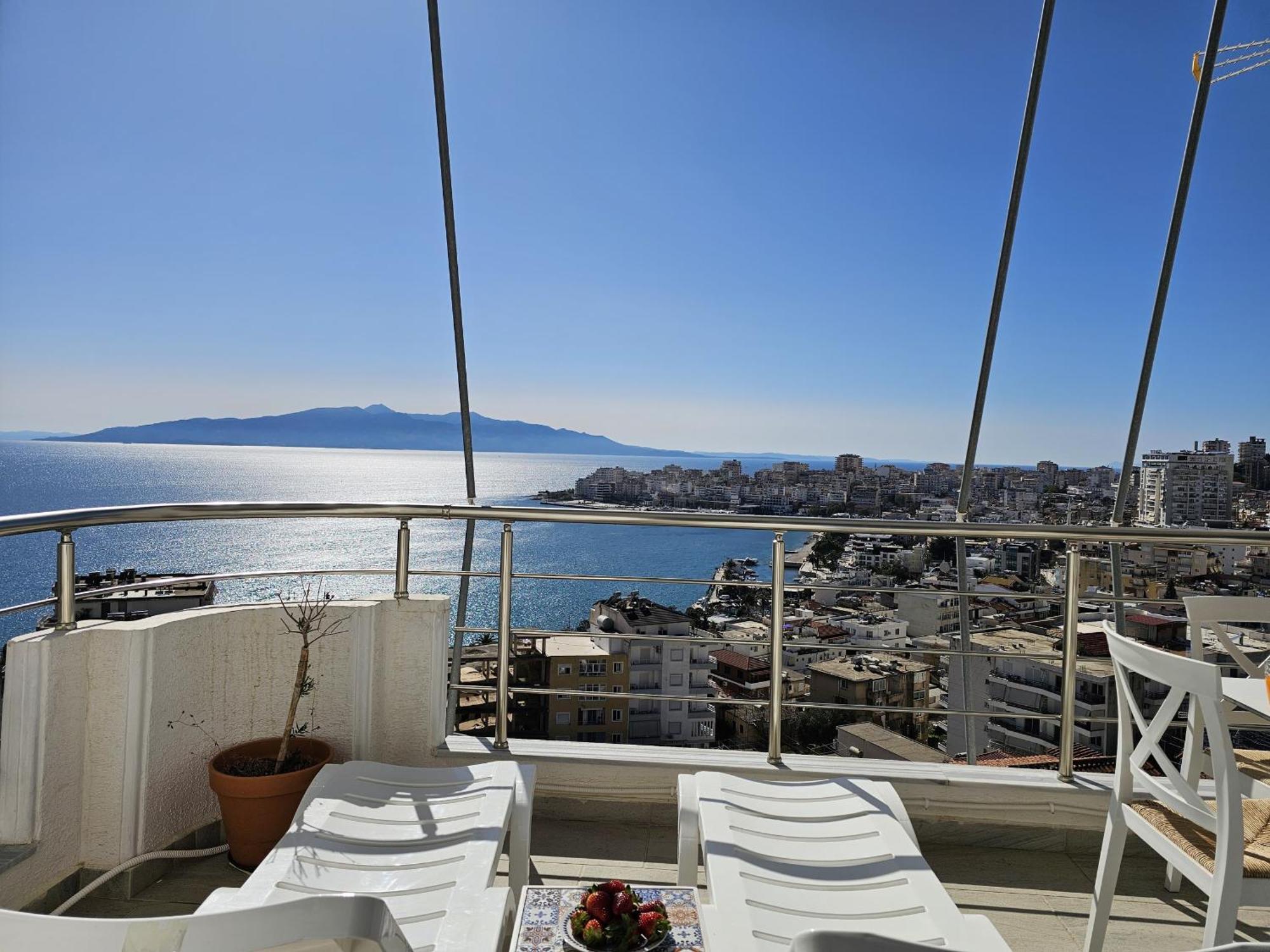 Panorama View Apartments Sarandë Exterior foto